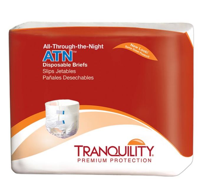 Tranquility ATN Briefs, Small - 50/case photo