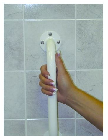 Shower Grab Bar, 16 in (Sunmark) photo