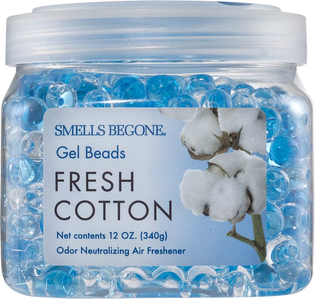 Clear Air, Air Freshening Beads, Fresh Cotton, 6/pack (ClearAir) photo