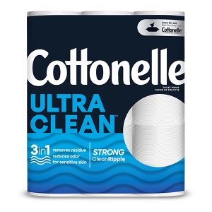 Cottonelle Ultra Clean Care Toilet Paper, Mega Rolls