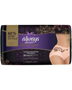 Always Discreet Boutique Underwear