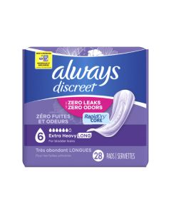 Always Discreet Extra Heavy Long Pad