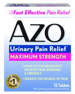 AZO Urinary Pain Relief, Maximum Strength
