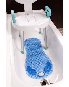 Deluxe Bath Mat with Scrubbers