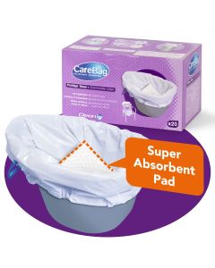 CareBag Commode Liners 20 ct