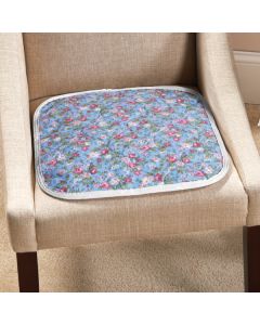 CareFor Chair Pad Floral, 18in x 18in