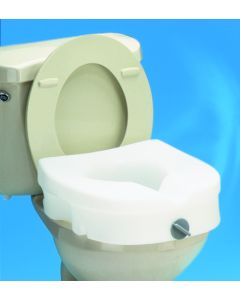 EZ Lock Raised Toilet Seat