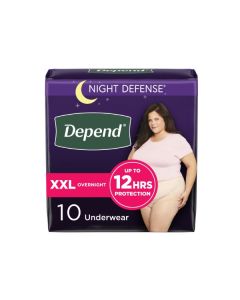 Depend Night Defense Underwear for Women