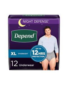 Depend Night Defense Underwear for Men