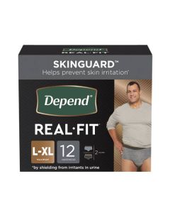Case Special: Depend Real Fit for Men, Large/X-Large - 48/case 