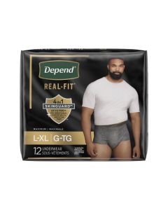 Case Special: Depend Real Fit for Men, Large/X-Large - 48/case 