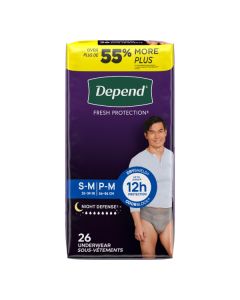 Depend Night Defense Underwear for Men