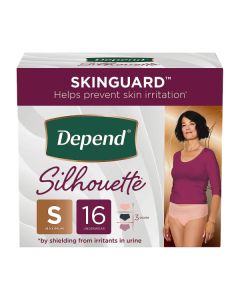 Case Special: Depend Silhouette for Women, Small - 64/case