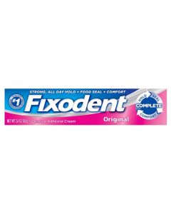 Fixodent Original Denture Adhesive, 3/pack