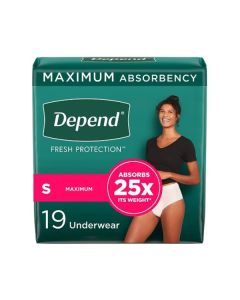 Case Special: Depend Maximum for Women, Small - 76/case