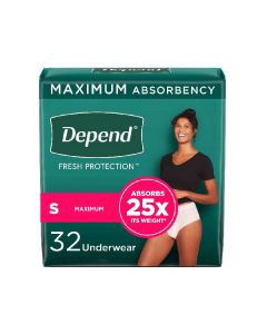Case Special: Depend for Women Maximum, Small - 64/case