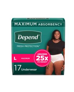 Case Special: Depend Maximum for Women, Large - 68/case