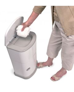 Janibell Akord Incontinence Disposal System, flip up lid