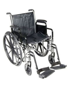 18” Wheelchair, Black 
