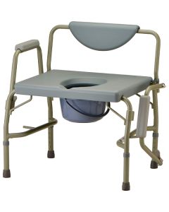 Bariatric Heavy Duty Drop Arm Commode