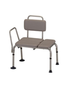 Padded Transfer Bench with Back