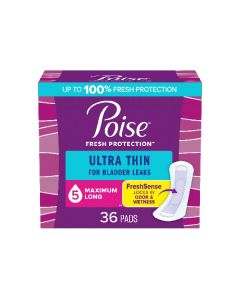 Poise Ultra Thin Maximum Long Pad