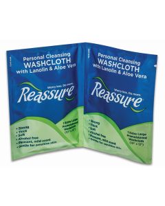Reassure Travel Pack Washcloths