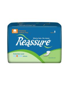 Reassure Premium Cotton Pad Ultimate