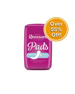 Bag Special: Reassure Flex-Shape Pad, Moderate Long - 48/bag