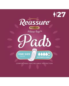 Reassure Premium Pillow-Top Ultimate Long Pad 