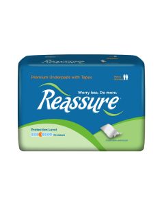 Reassure Premium Underpads with Tape