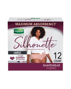 Case Special: Depend Silhouette for Women, Large - 48/case