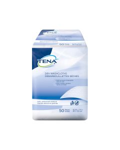 Tena Dry Washcloths 10 in. x 13 in.