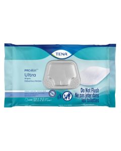 TENA Ultra Washcloths textured for improved cleansing