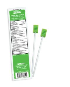 Toothette Oral Swabs with Antiseptic Oral Rinse