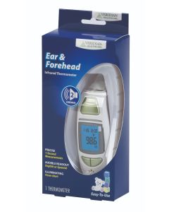 Talking Ear & Forehead Infrared Thermometer - 1/each