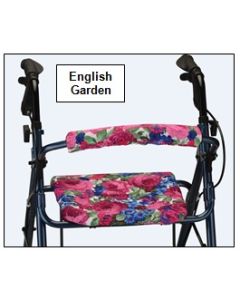 Walker back and seat cover in English Garden