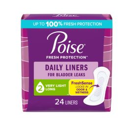 Poise panty liners discount