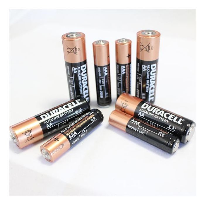 Duchess Hovedgade fingeraftryk Duracell Alkaline AA & AAA Batteries