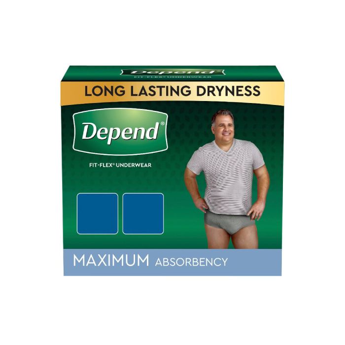 Depends for deals men