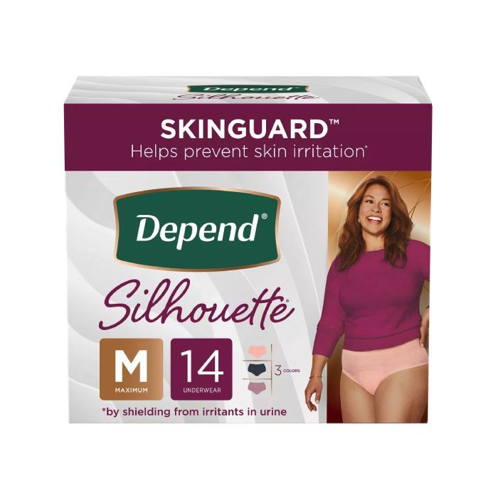 Case Special: Depend Silhouette for Women, Medium - 56/case