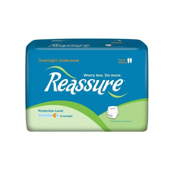 Case Special: Reassure Overnight Underwear, X-Small - 88/case