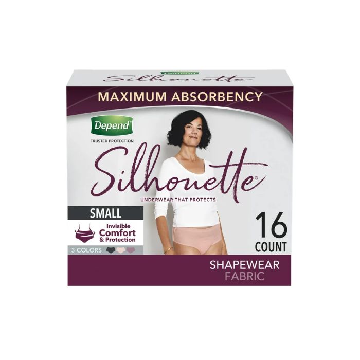 Case Special: Depend Silhouette for Women, Small - 64/case