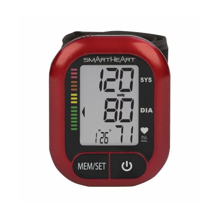 Smartheart Digital Blood Pressure Monitor - Adult Wrist Cuff