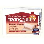 Tranquility Peach Sheet Underpads