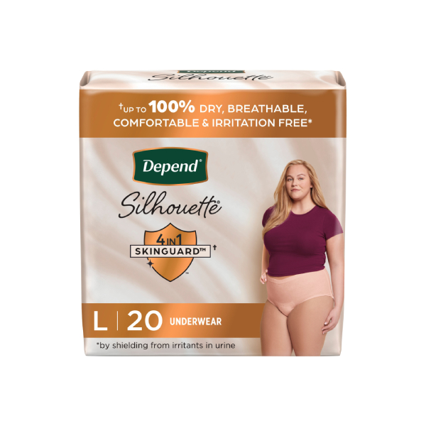 Depend Silhouette for Women, Large - 20/bag photo