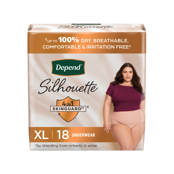 Depend Silhouette for Women, X-Large - 18/bag photo