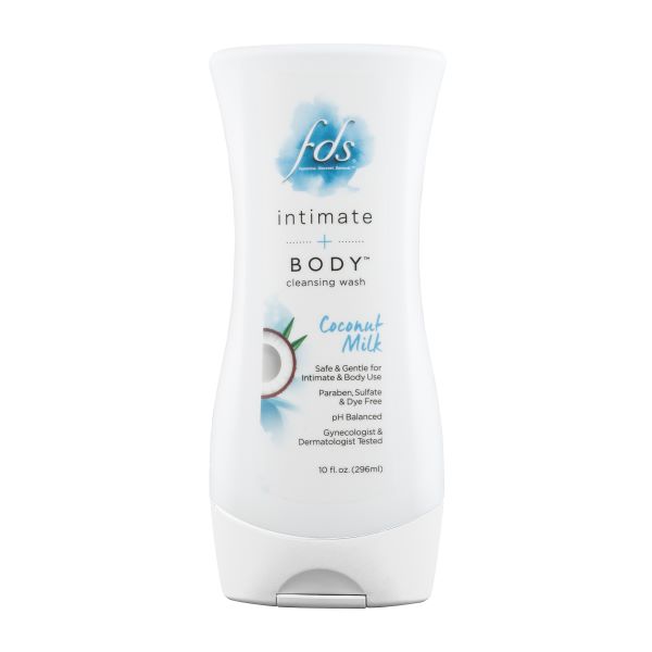 FDS Coconut Milk Intimate+Body Cleansing Wash,10oz - 6/pack photo