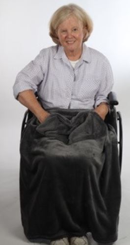 Granny Jo Lightweight Wheelchair Blanket photo