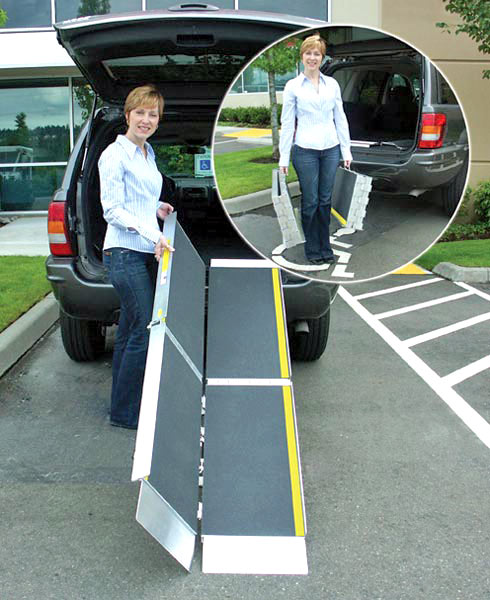 Tri-Fold Ramp, 10 ft (EZ-Access) photo